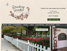 Tablet Screenshot of granburygardens.com